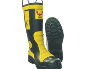 Buty strażackie gumowe FHR 004 z wkładką antyprzecięciową