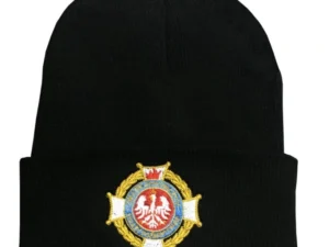 Czapka wełniana z logo PSP lub OSP