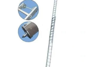 Drabina przenośna ratownicza dwuprzęsłowa typ FIRE TEC 2x18 S
