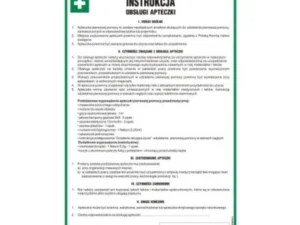 Instrukcja obsługi apteczki