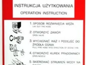 Instrukcja obsługi hydrantu wewnętrznego