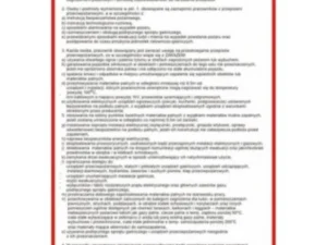 Instrukcja ppoż dla magazynów nie zagrożonych wybuchem