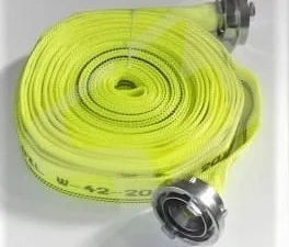 Pożarniczy wąż tłoczny WP-42 COLOR z wkładką PU 20m Supron3
