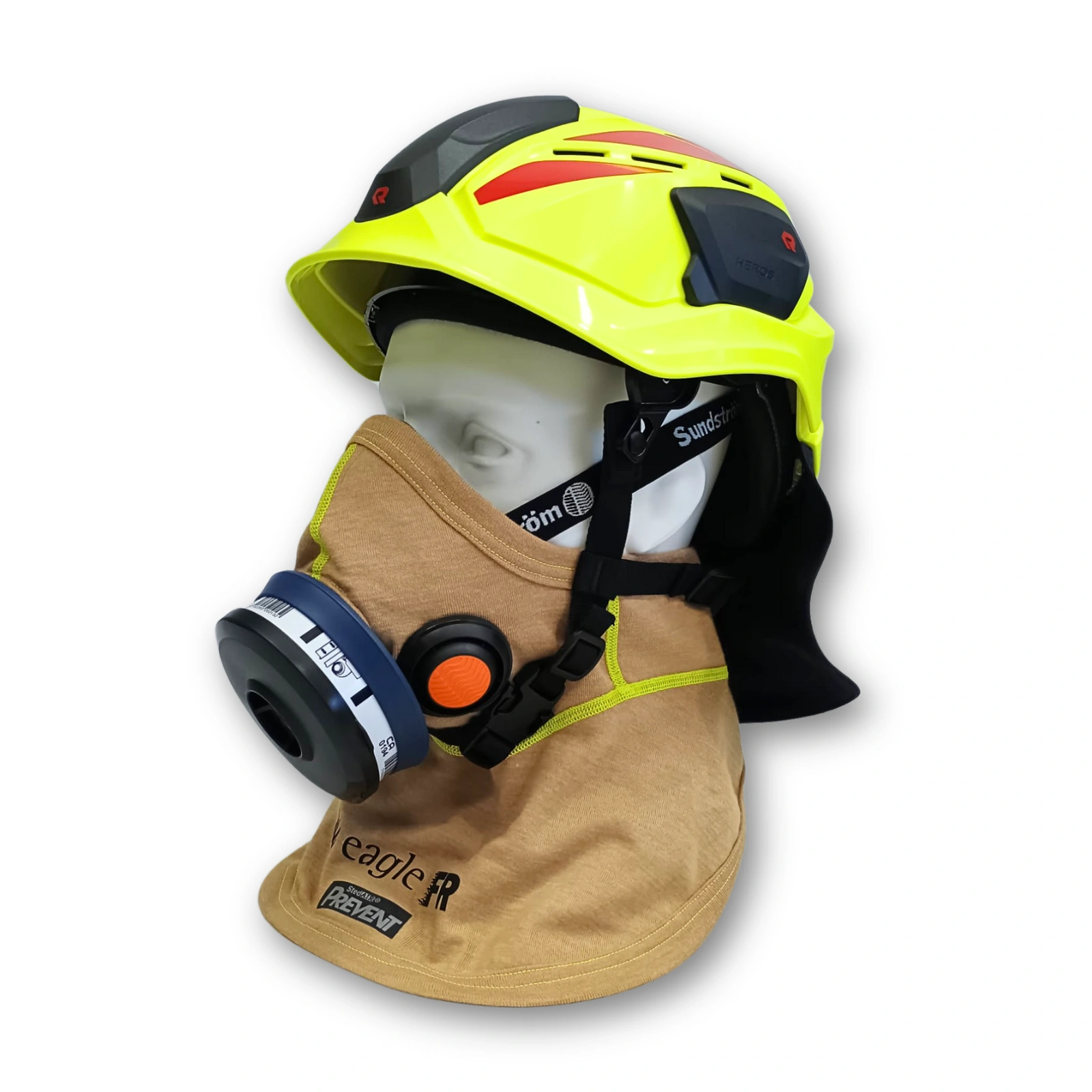 Zestaw WFP3 - Chusta Prevent z półmaską i filtrem P3
