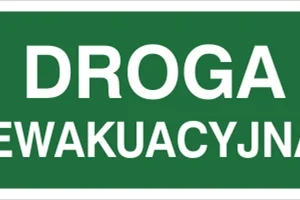 Znak Droga ewakuacyjna