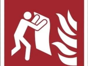 Znak koc gaśniczy wg PN-EN ISO 7010